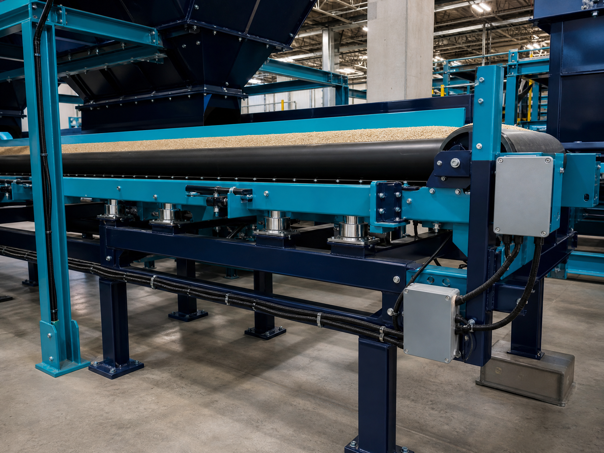 WÖHWA belt feeder installation